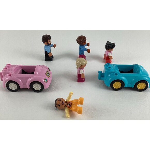 Lego Duplo Family Car Vehicle Minifig Lot Toddler First Building Toy Cars Family - Picture 6 of 7